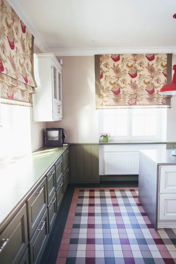 Текстильное оформление дома в английском стиле