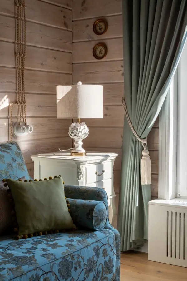 Интерьер деревянного дома