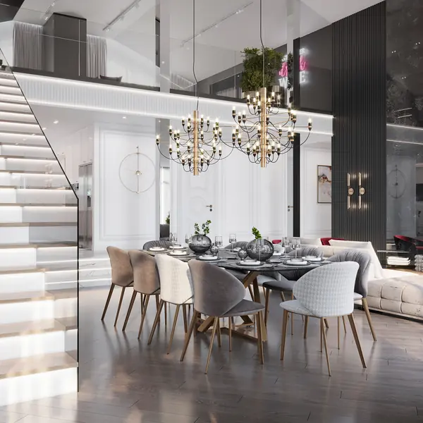 Дизайн-проект загородного дома 239 м2 в Воронеже