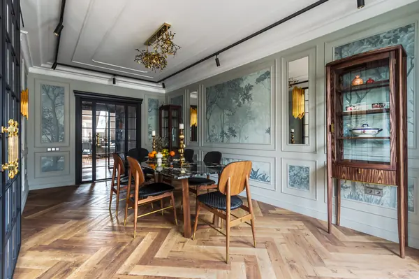 Двухуровневая современная квартира