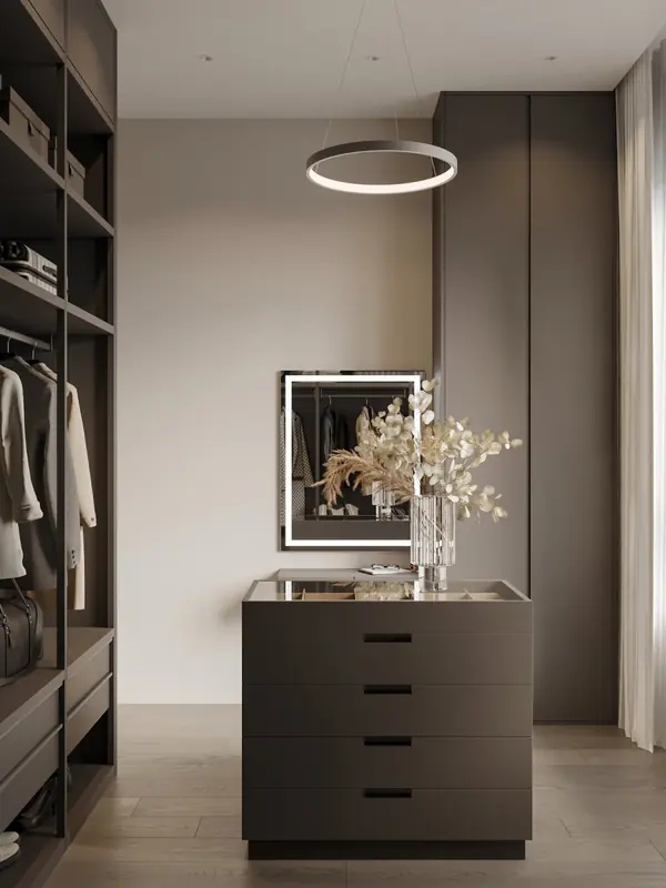 Светлая квартира для семьи из двух человек