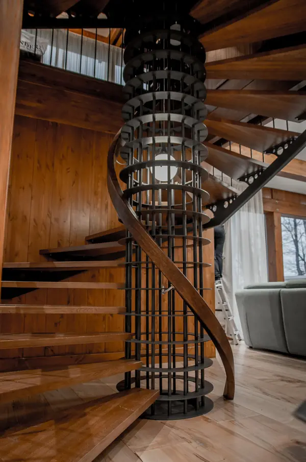 Авторская лестница и мебель