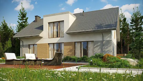 Дом 239 м2 Современный стиль