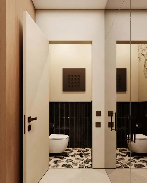 Теплый интерьер