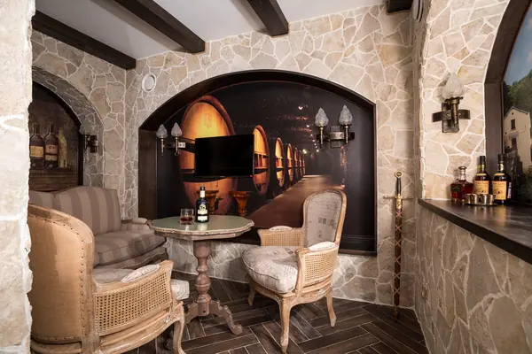 Дом из клееного бруса для большой семьи.