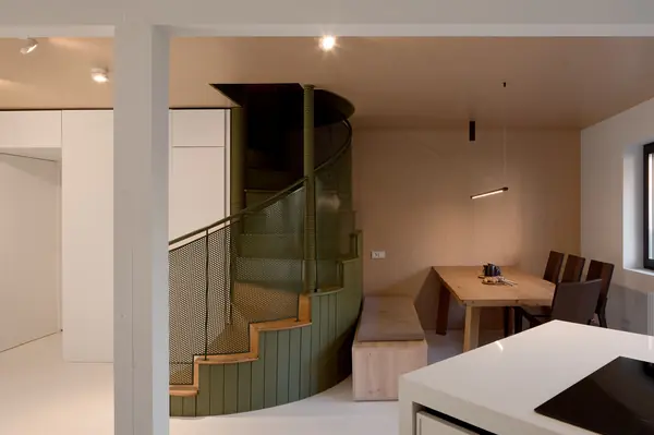 Кухня-гостиная. Разворот на 45 градусов