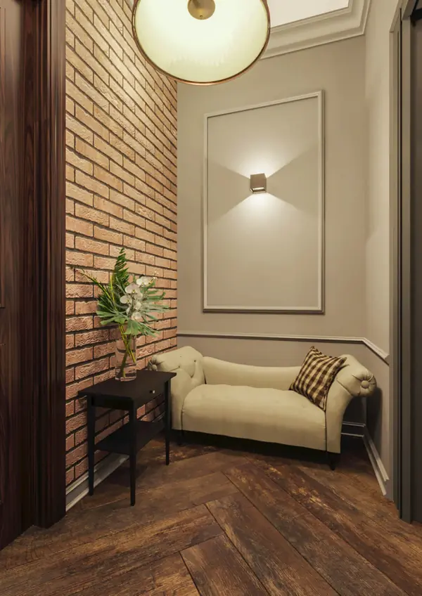 Прихожая с лестничным холлом