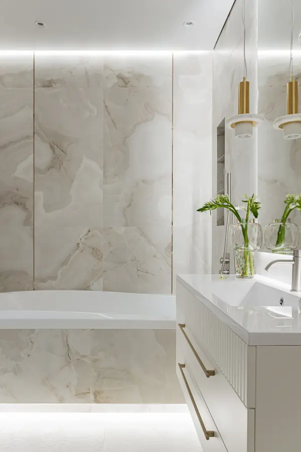 Ванная комната. Фото реализованного проекта