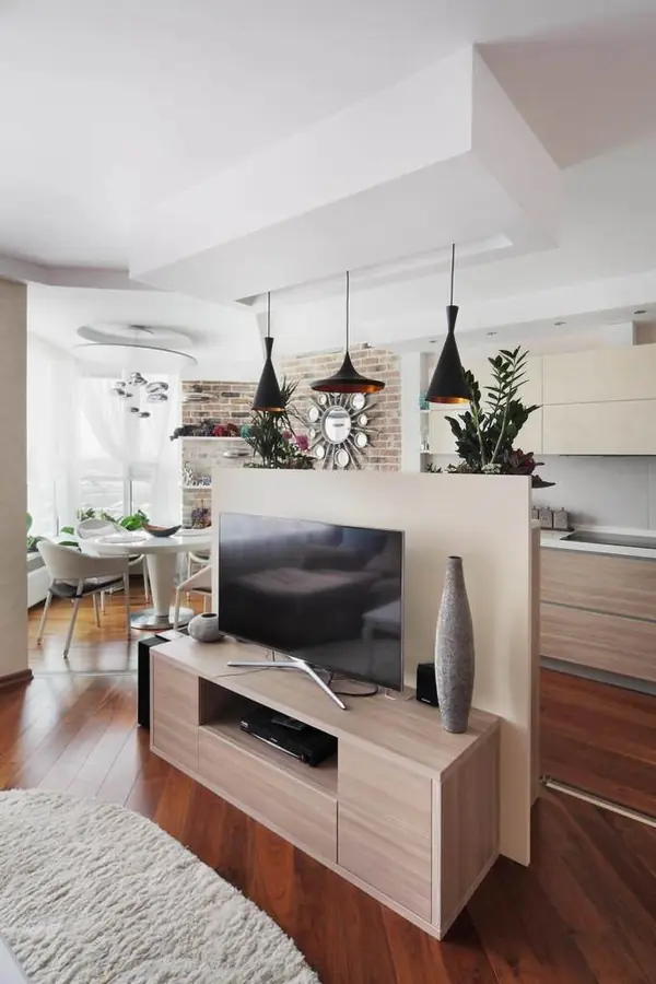 Интерьер квартиры в стиле Contemporary