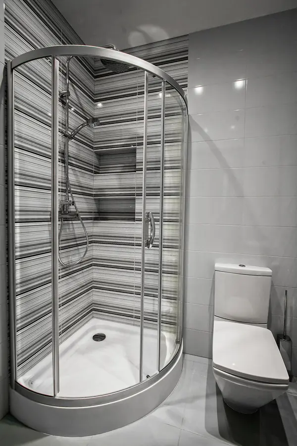 Черно-белые ванные комнаты. Проекты 2012 - 2013 г. Санкт-Петербург.