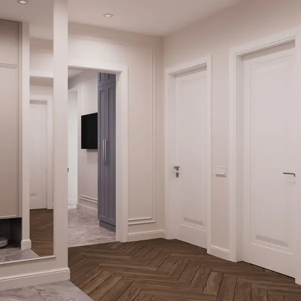 Дизайн-проект трехкомнатной квартиры