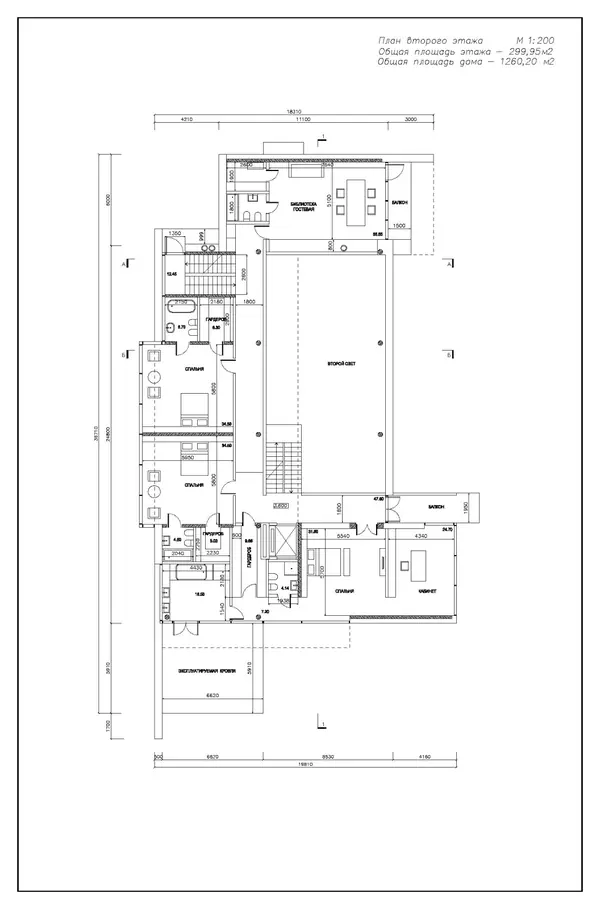 Проект загородной виллы в Подмосковье