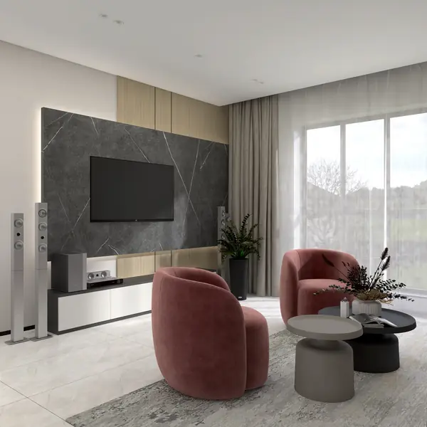 Частный дом в современном стиле.