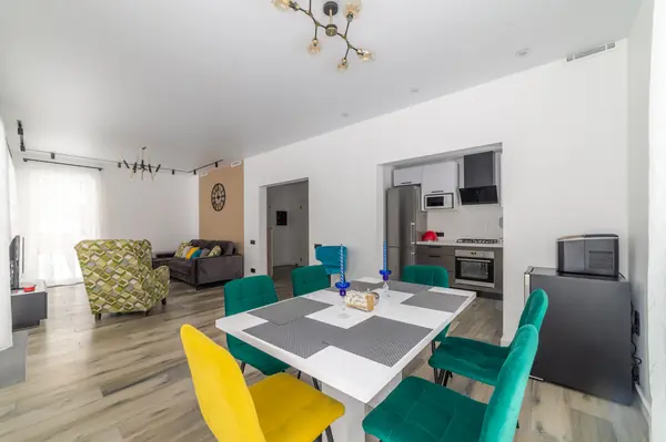 Дом в Назарьево 175 кв. м. Проектные решения 1-го этажа.