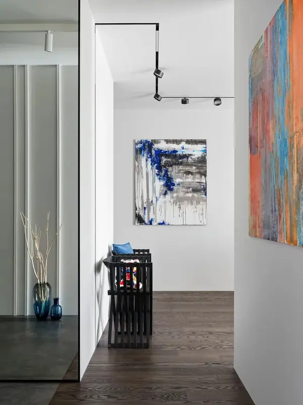 Квартира монохром