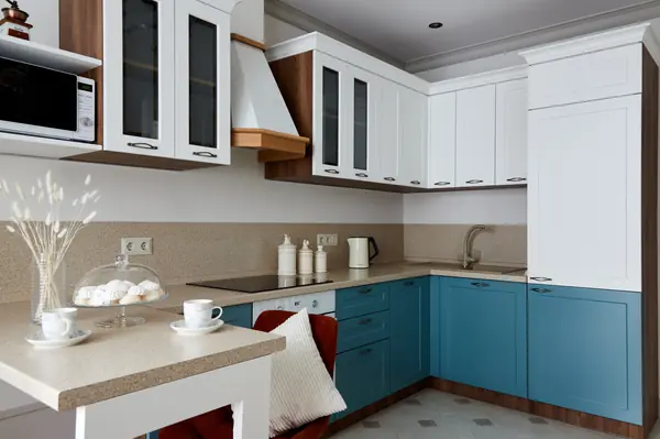 реализованный проект кухни в ЖК 7 Континент