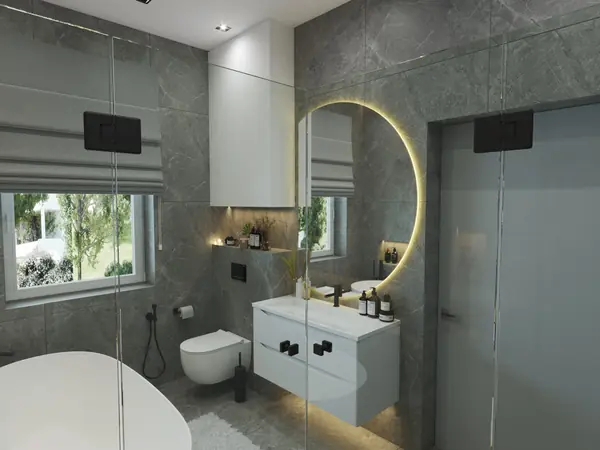 Дизайн проект ванной №4