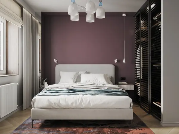 Уютный цветной интерьер