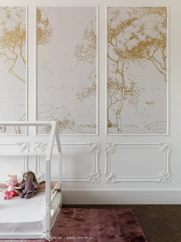 Квартира на Крестовском в стиле современная классика - 125 м²