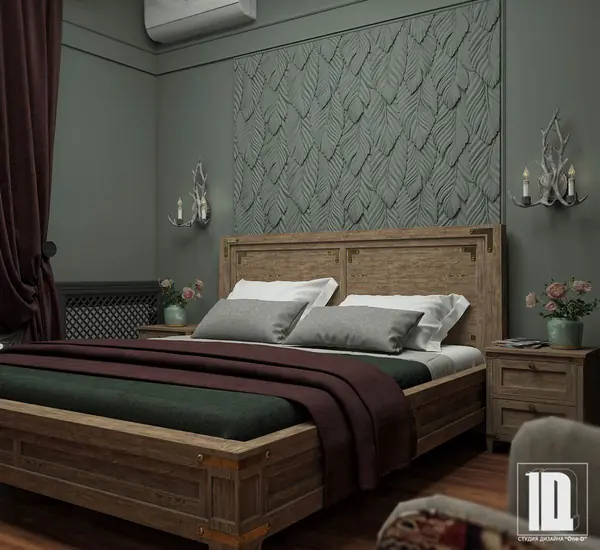 Спальня гостиничного номера