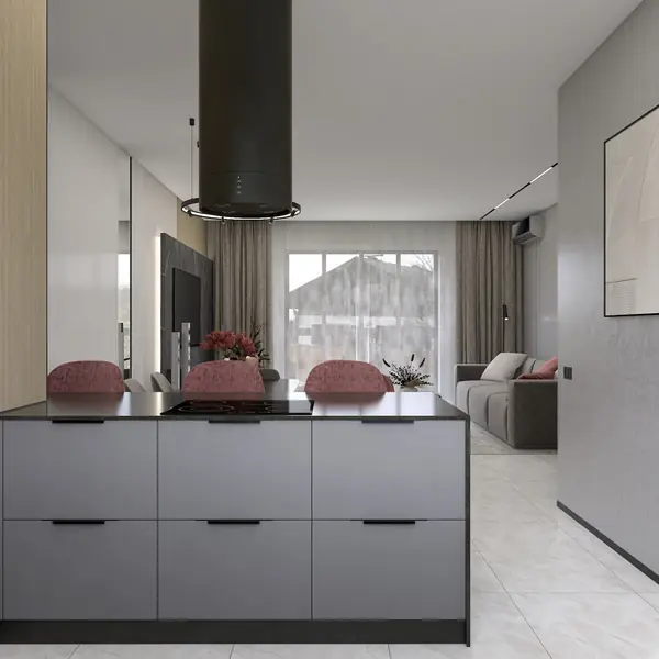 Частный дом в современном стиле.