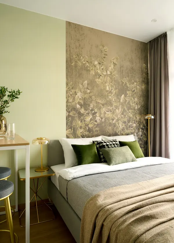 Квартира — студия по дизайн проекту Екатерины Тагировой. Санкт-Петербург