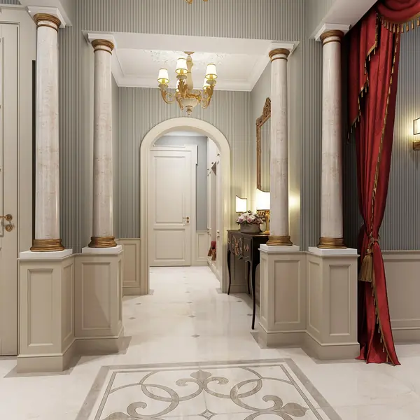 Прихожая в классическом стиле