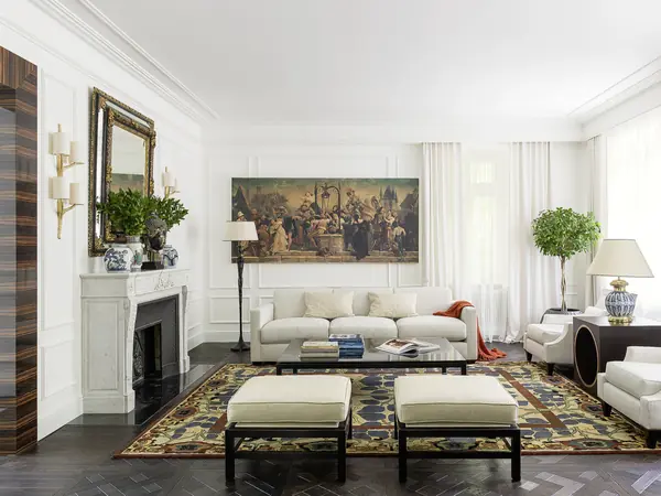 Дом на Николиной Горе: интерьер в парижском стиле