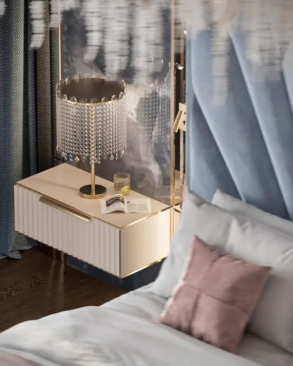 Роскошный дизайн квартиры в стиле современная классика в ЖК "Квартал Лахта парк"