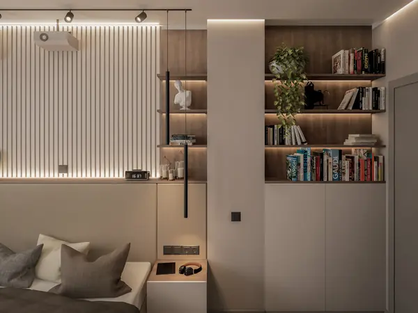 Дизайн-проект двухкомнатной квартиры 69 м2