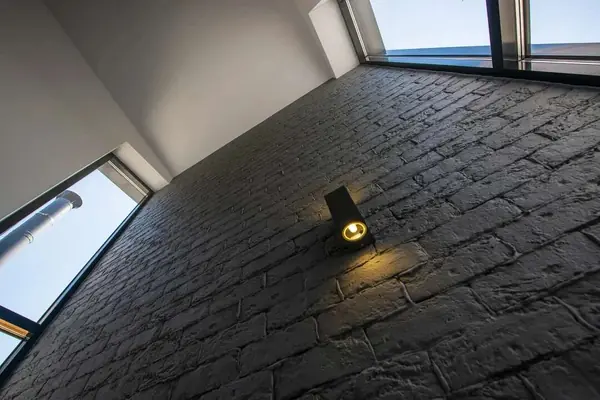 Лестница в доме. Эко-минимализм