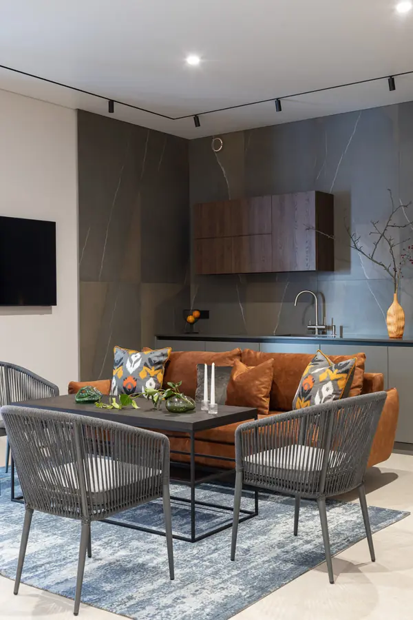 Реализованный проект банного комплекса на территории частного дома