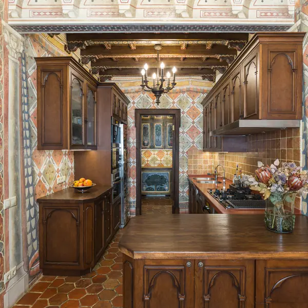 Кухня и столовая. Итальянская классика.