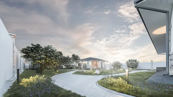 Дом с ландшафтом Воронеж