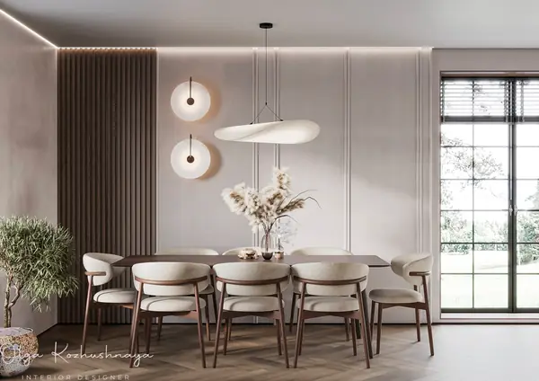 Современный дизайн в загородном доме