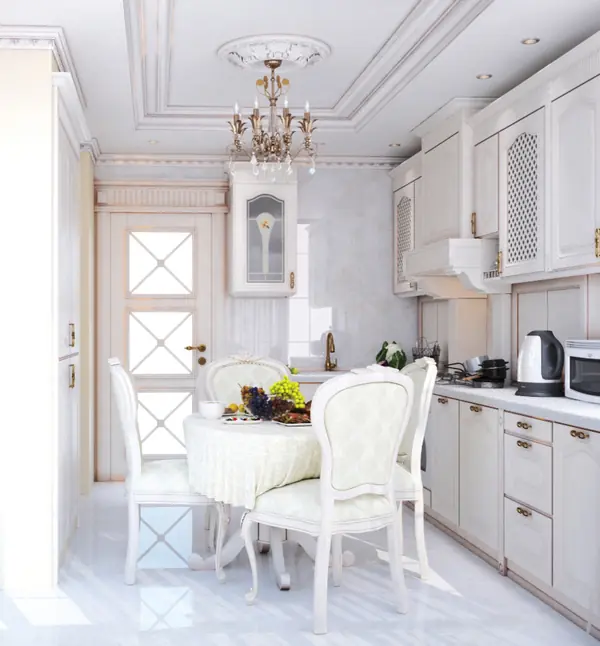 Elegant classical apartment interior