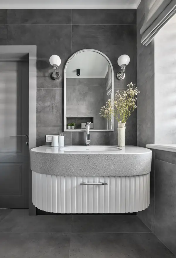 Современный интерьер с нотками классики: дом в Воронеже