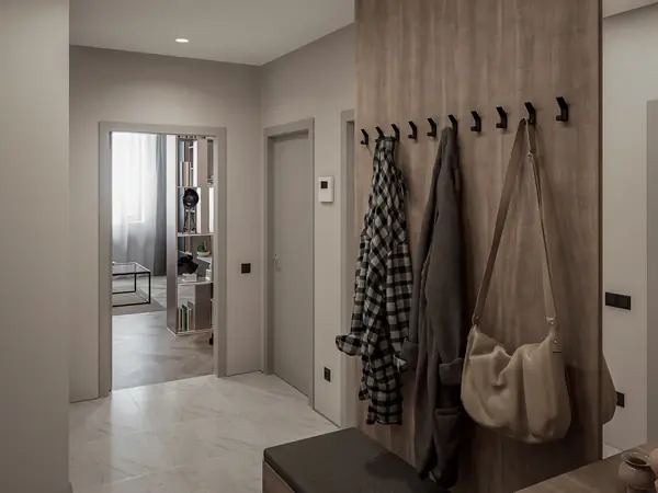 Дизайн-проект двухкомнатной квартиры 69 м2