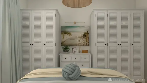 спальня в средиземноморском стиле