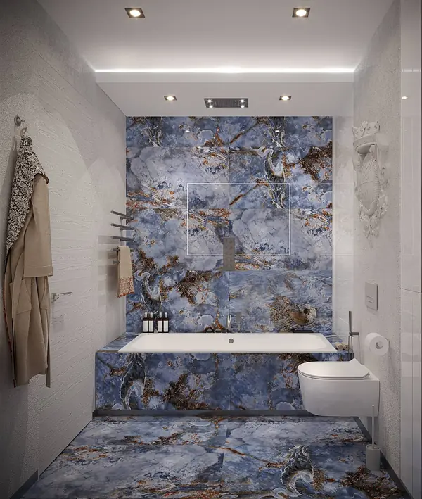 Голубая ванная