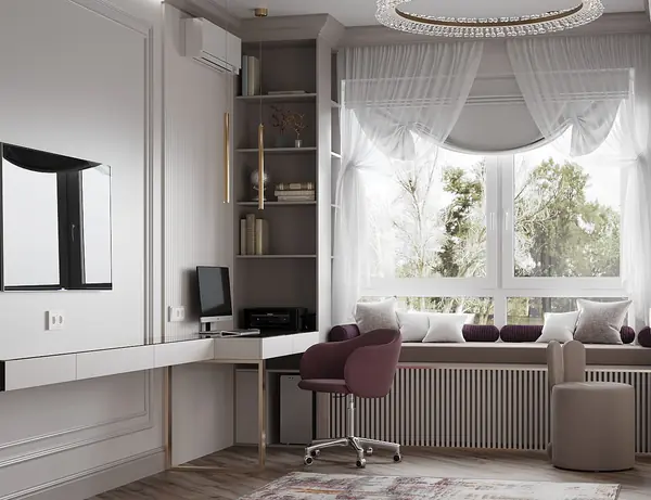 Дизайн спальной комнаты для девочки