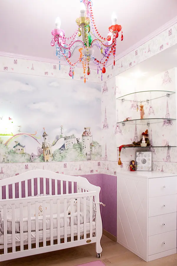 Квартира для молодой семьи с маленькой принцессой