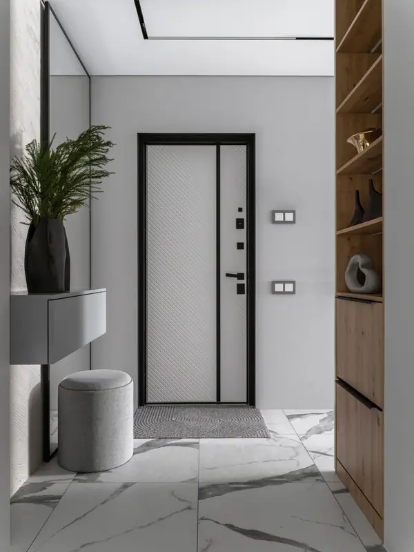 Интерьер типовой трехкомнатной квартиры в доме серии П-3