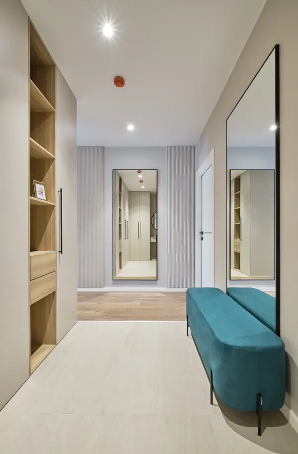 Интерьерная съёмка квартиры в ЖК Green Park (Москва)