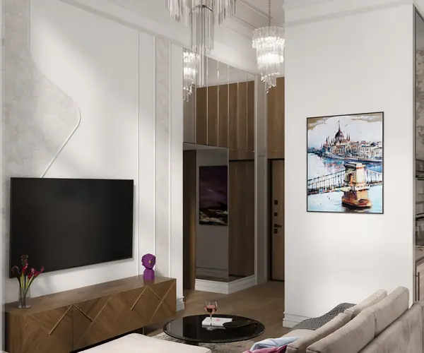 ДИЗАЙН ДВУХУРОВНЕВОГО ПЕНТХАУСА В ЖК "NOW"