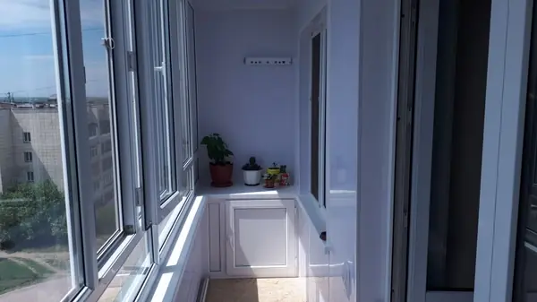 Обшивка балкона