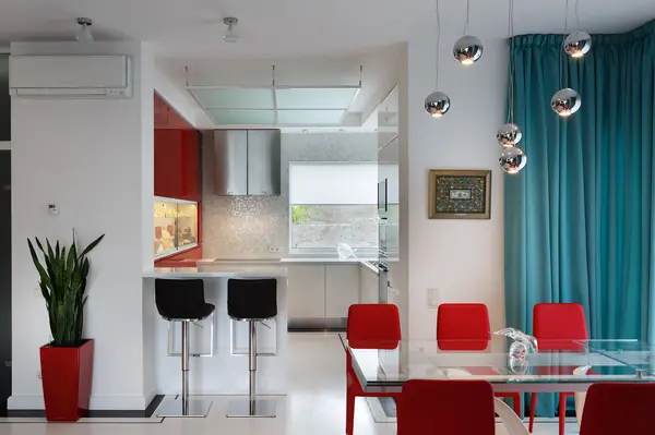 Коттедж в стиле хай тек