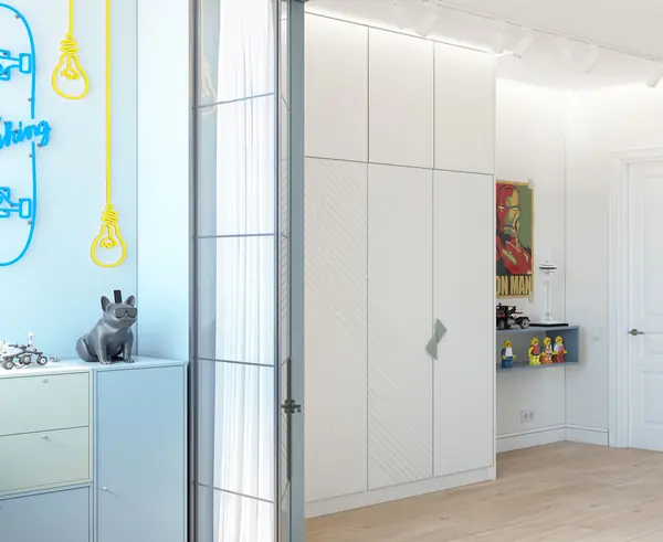 Дизайн интерьера четырехкомнатной квартиры в г. Москва