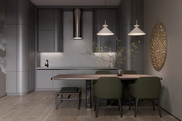 Разработка эклектичного дизайн-проекта в сталинке.