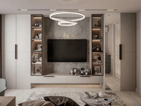 Дизайн-проект двухкомнатной квартиры 57 м2